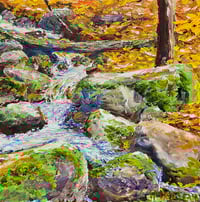 Image 1 of - Hillside Stream -