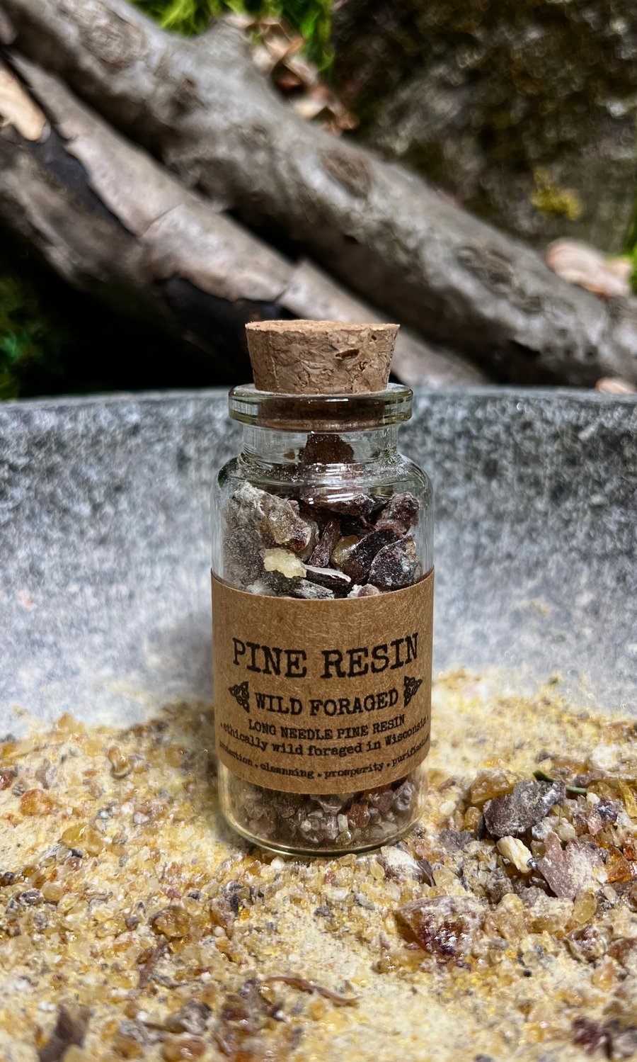 Image of WILD FORAGED PINE RESIN INCENSE