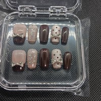 Image 1 of DARK Burgundy FRENCH short