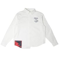 Image 1 of ASAU , BEND SINISTER WHITE SHIRT