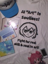 Image 4 of ANTI AI T-Shirt