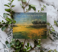 Image 2 of Pack of 10 Postcards Envelopes Bible Verses Psalm 18:2 Encouragement Inspirational 