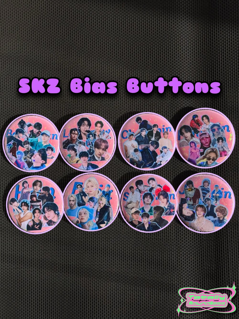 Image of SKZ Bias Buttons