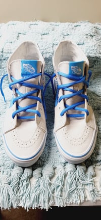 Image 3 of Vans Unisex sk8-hi multicolor floral lace up sneakers Size 7