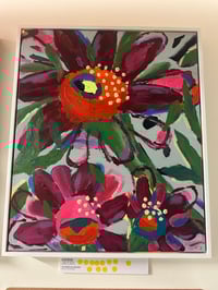 Image 5 of Untamed Blossoms UNEARTHED ART PRIZE FINALIST! - Framed