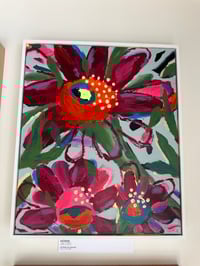 Image 3 of Untamed Blossoms UNEARTHED ART PRIZE FINALIST! - Framed