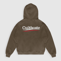 Image 2 of CULTIVATE Hoodie - Chocolate