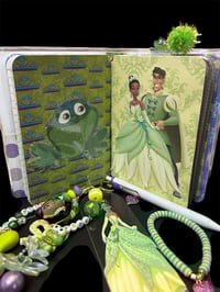 Image 4 of Princess T and the Frog TN Travelers/Planner Notebook & Bracelet 