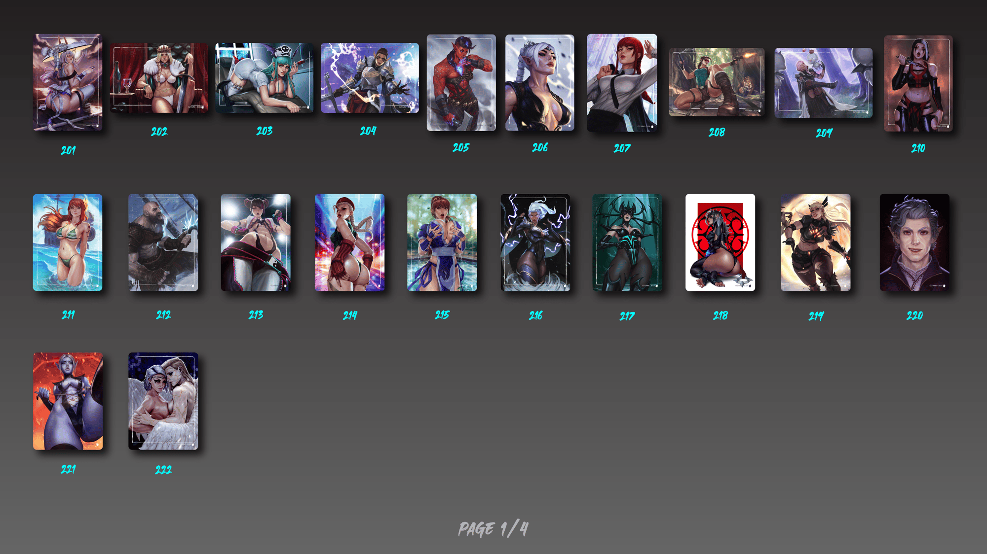 Collectible Holographic Trading Cards | GRIMM Collectible Holographic Trading Cards | GRIMM
