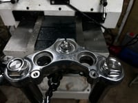 Image 1 of 39mm stem bolt and fork cap combo kit