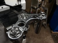 Image 2 of 39mm stem bolt and fork cap combo kit