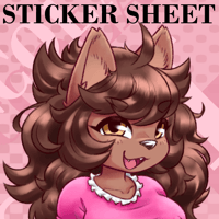 Image 1 of Cioccolata Front and Back Teasing - Sticker Sheet