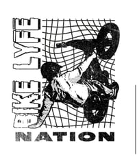 Image 4 of Fenced Hand Drag T-Shirt - White