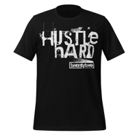 Image 1 of hustle hard tee