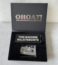 Image 2 of THIS MACHINE KILLS FASCISTS GRILLE BADGE