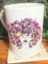 Image 1 of Purple fro & frames