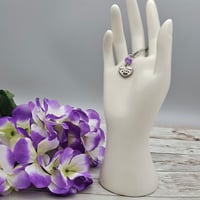 Image 1 of Purple Best Friends Pet Key Chain