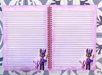 Image 2 of Alice in Wonderland A4 Lined Notebook