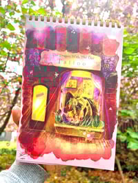 Image 1 of Dragon With The Girl Tattoo Mini Notebok