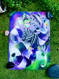Pinup Beetlejuice Fine Art Print
