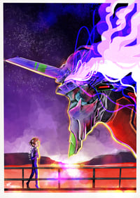 Evangelion Fine Art Print