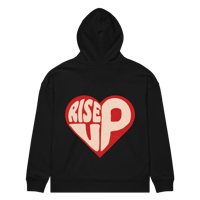 Image 2 of (NEW DROP) - Relaxed Hoodie -Unisex "RISE UP" 