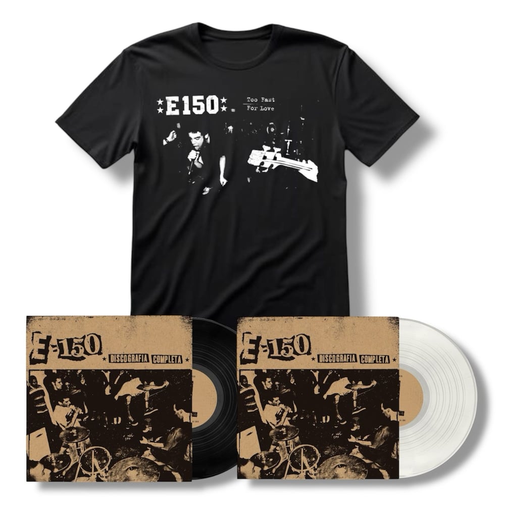 Image of PRE-ORDER NOW! E-150 bundle (2xLp + T-shirt)