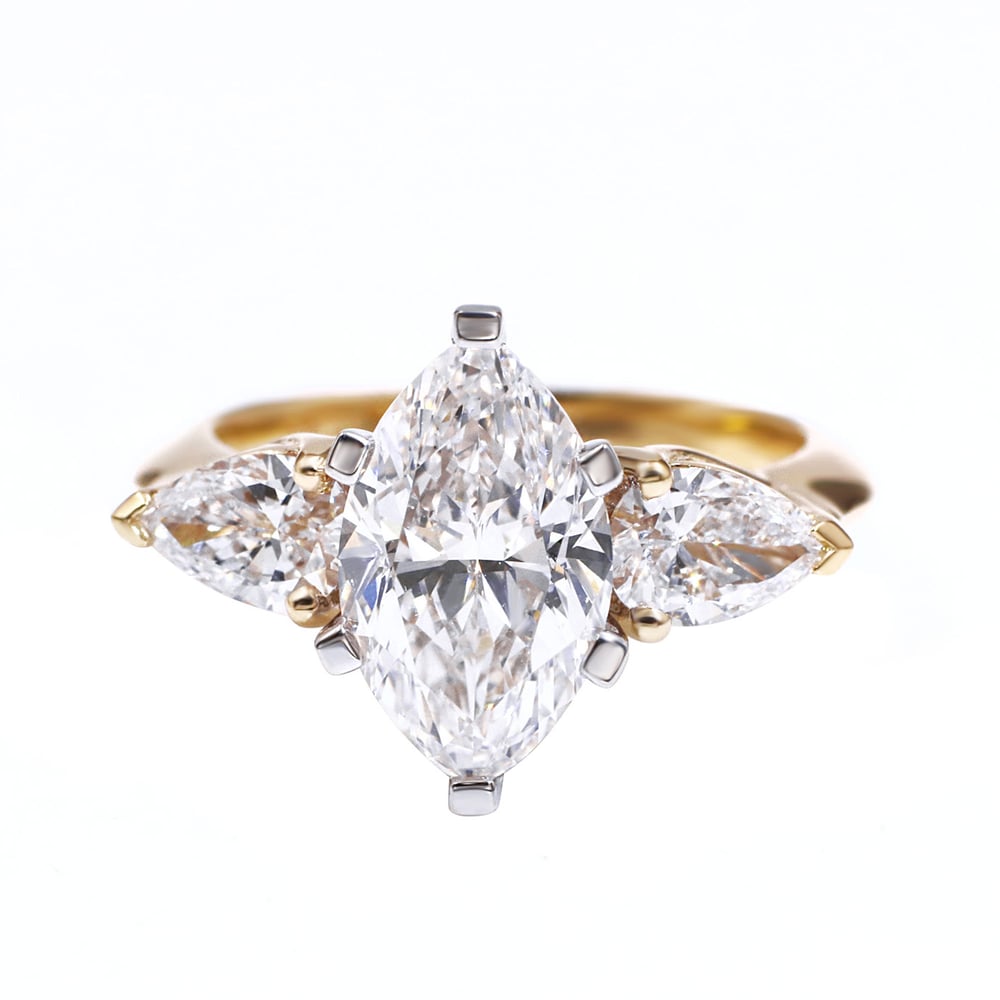 Image of Lab Grown Diamond ring - The Triumphant