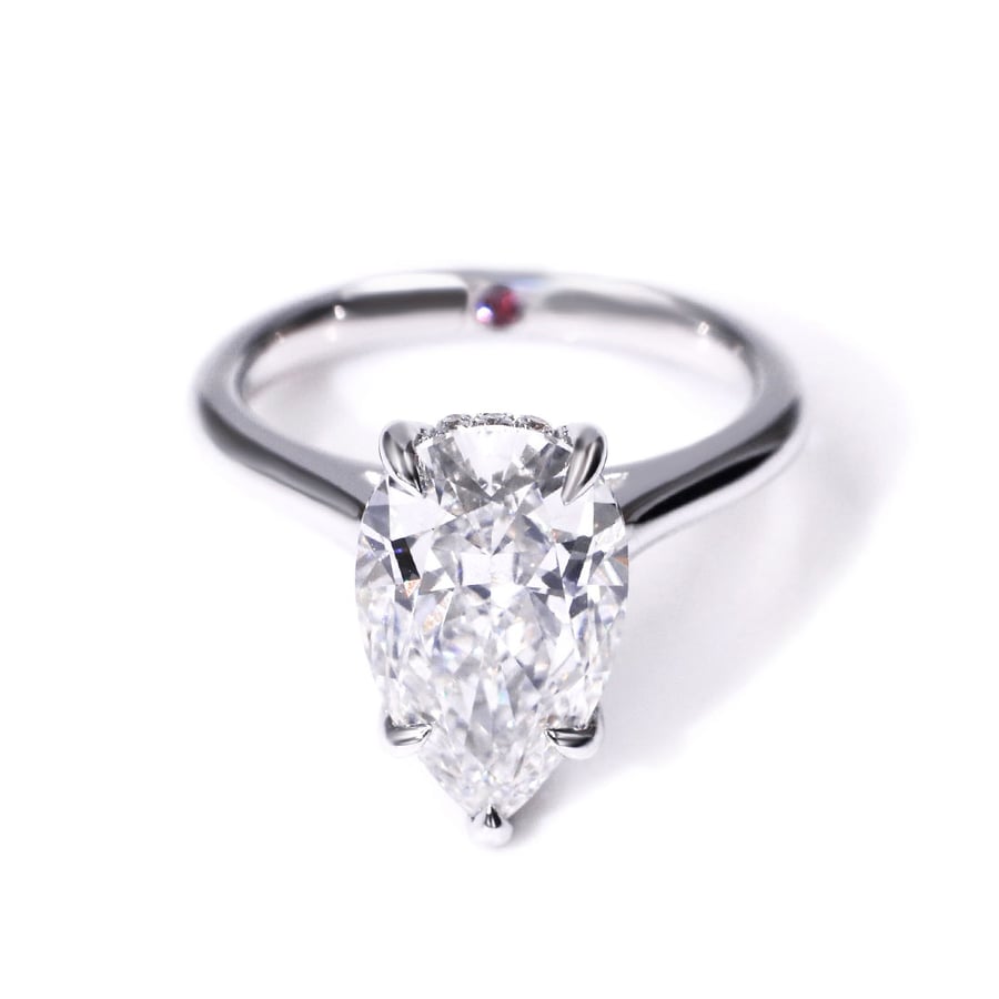 Image of Lab Grown Diamond ring - The Seraphine