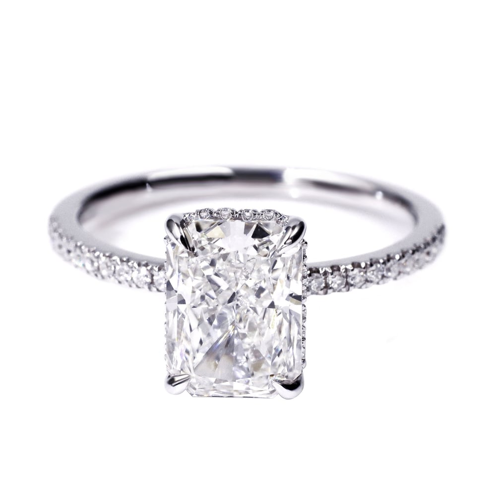 Image of Lab Grown Diamond ring - The Vivienne