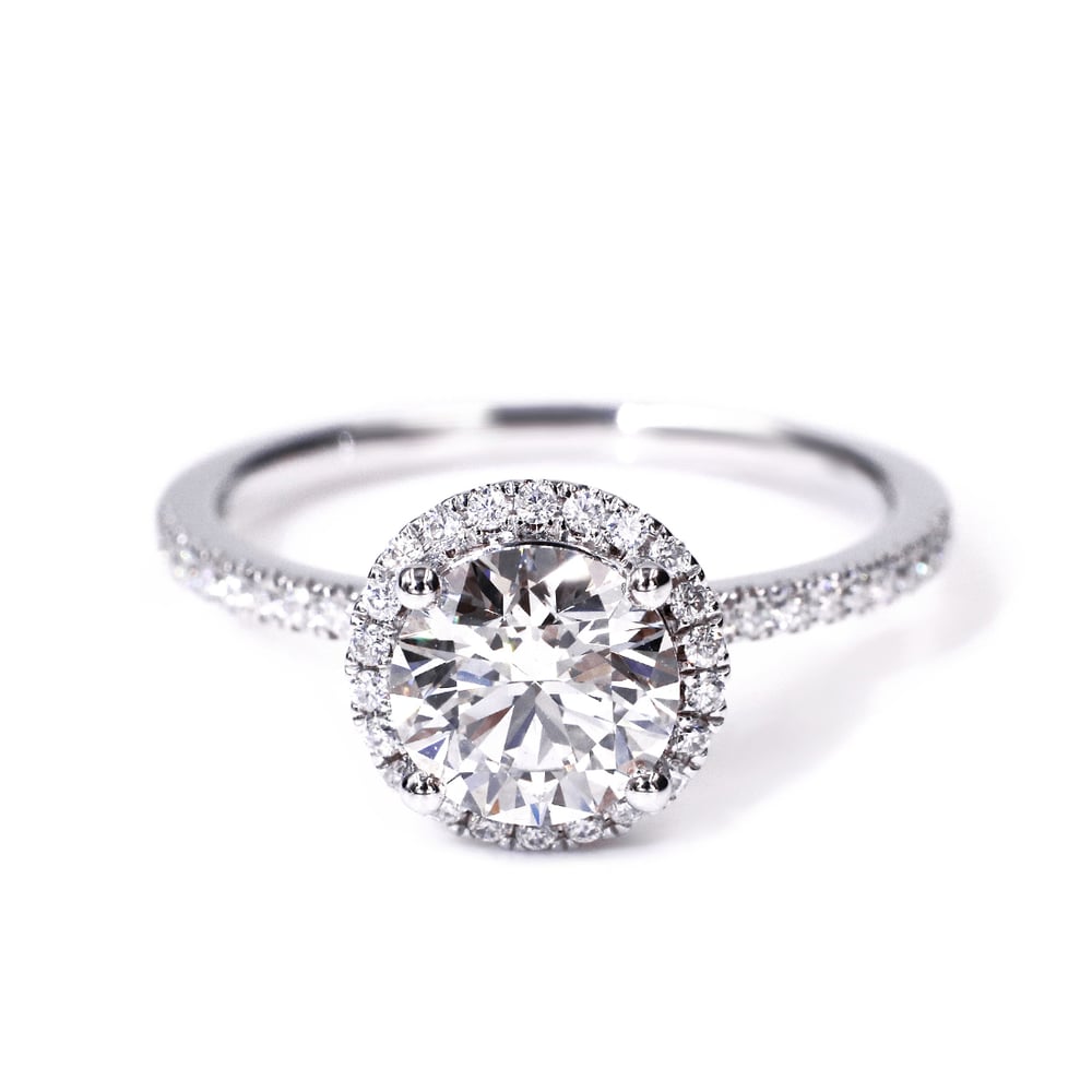 Image of Lab Grown Diamond ring - The Brielle