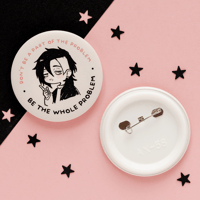 Image 2 of BADGE - Problem, My therapist 