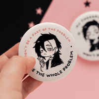 Image 3 of BADGE - Problem, My therapist 