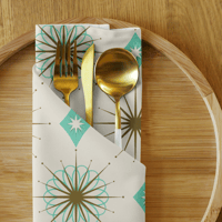 Image 4 of Starburst Aquarelle Cloth Napkin Set