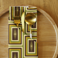 Image 4 of 1975 Starlite Drive Game Night Cloth Napkin Set