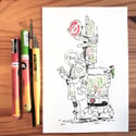 Inktober 2024 : #14 Roam