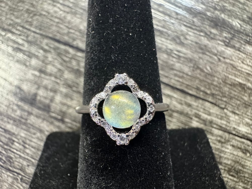 Image of Flashy Moonstone Ring