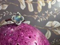 Image 3 of Flashy Moonstone Ring