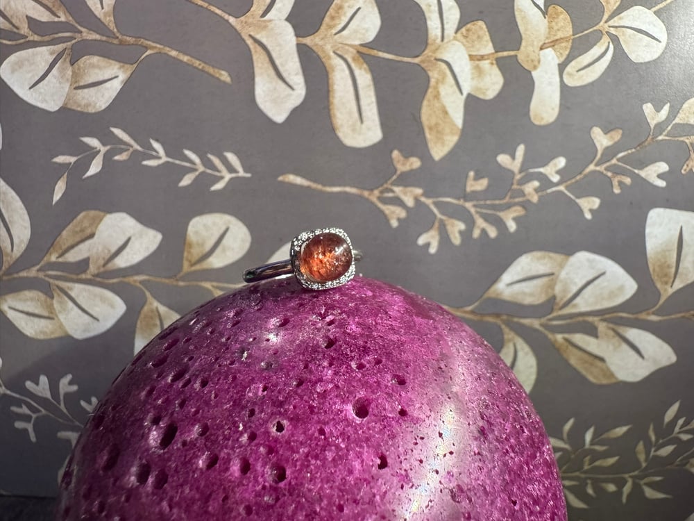 Image of Strawberry Quartz Ring 