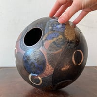 Image 1 of varicolored round vase