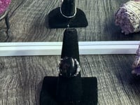 Image 1 of Large Obsidian Ring