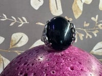Image 2 of Large Obsidian Ring