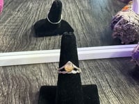 Image 2 of Orange Selenite Ring