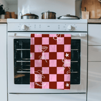 Image 1 of Checkerboard Tea Towel