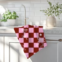 Image 3 of Checkerboard Tea Towel