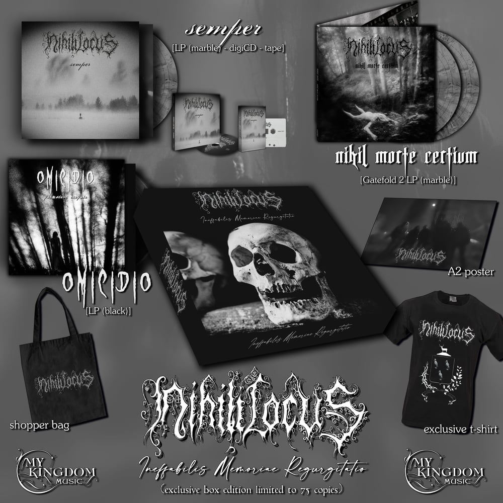 NIHILI LOCUS "Nihil Morte Certium" Gatefold 2LP (PRE-ORDER NOW!!!)
