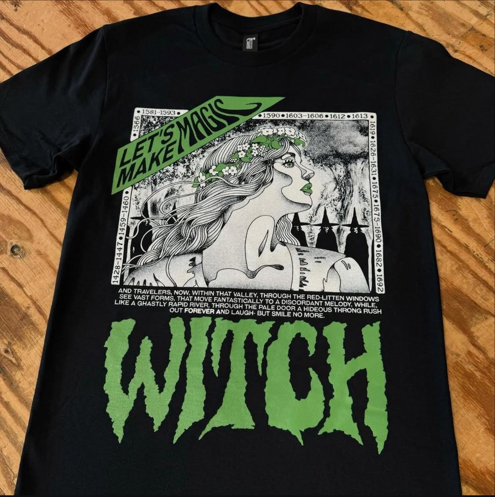 Let's Make Magic Forest Witch T-shirt
