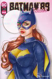 Batgirl on a Batman blank