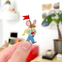 Image 2 of Mouse Vinyl STICKER