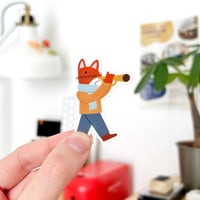 Image 2 of Fox Vinyl STICKER